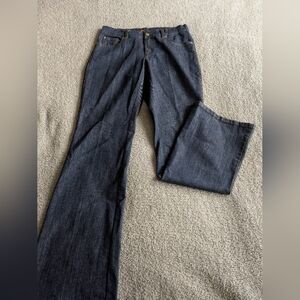 Cache Dark Blue Flare Jeans NWOT